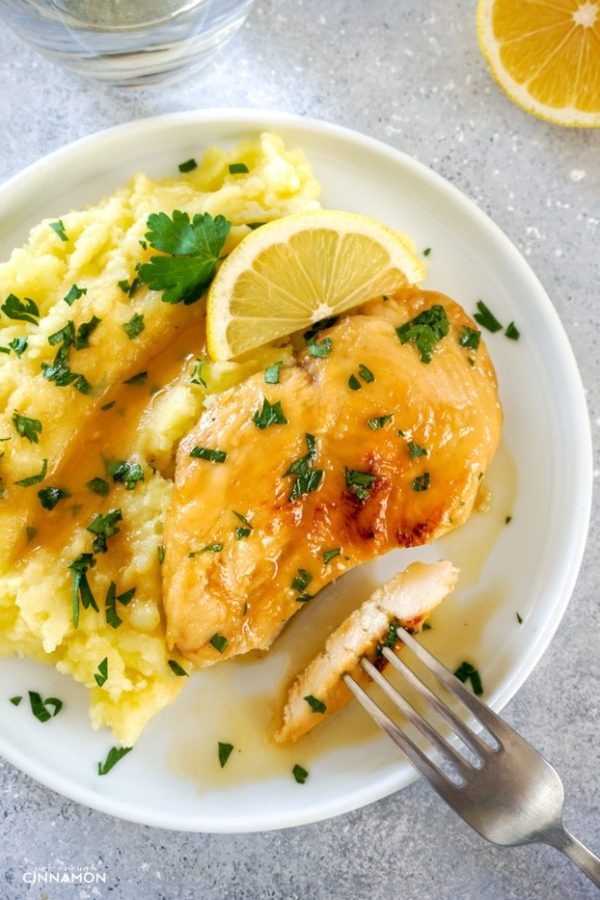 Lemon Chicken Dinner To Go